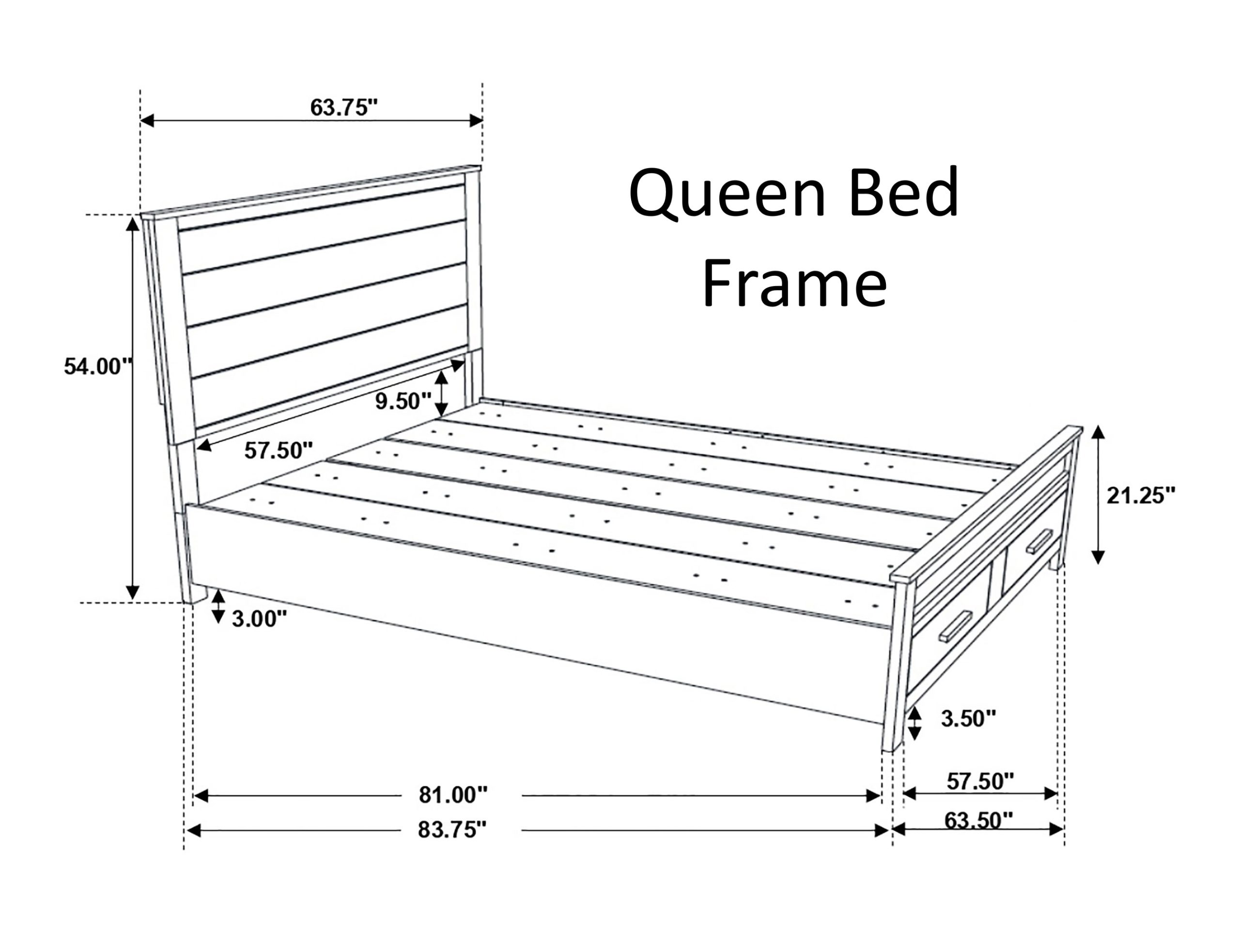 bedroom coaster woodmont 222631 queen bed frame measurements view