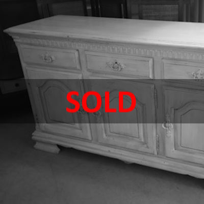 Coastal Distressed Cabinet - Was $175 Now $95