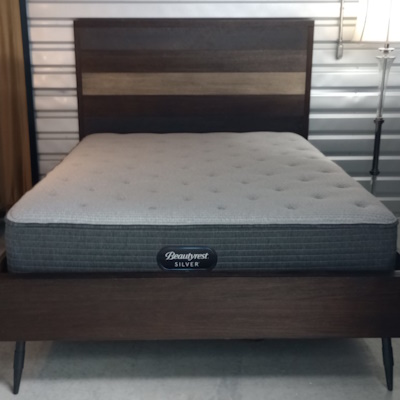 Queen Bed & Beautyrest Mattress - SOLD